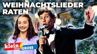 Wincent Weiss vs Patricia 13 Wer errät mehr Weihnachtslieder  Klein gegen Groß [upl. by Perkin864]