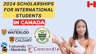 Canadian Universities Offering Fully Funded Scholarships For International Students In 2023 [upl. by Notrab]