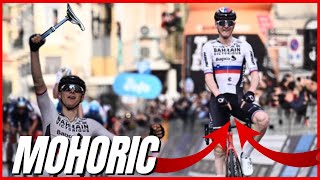 MOHORIC and the dropper seatpost MILANOSAN REMO 2022 Offensive cycling [upl. by Dinerman291]