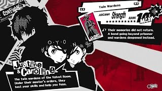 Persona 5 PS4  Max Confidant Rank Guide for the Strength Arcana Caroline amp Justine [upl. by Annil]