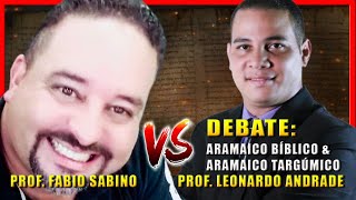 DEBATE Prof Fabio Sabino Vs Prof Leonardo Andrade [upl. by Nepil]