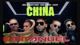 Anuel AA Daddy Yankee Karol G Ozuna amp J Balvin  China Video Oficial [upl. by Aneloaup]