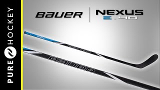 Bauer Nexus E40 Hockey Stick  Product Overview [upl. by Euqinotna]