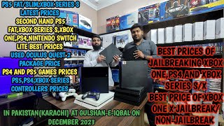 NEW USED PS5PS4XBOX ONESERIES SNINTENDO SWITCH LITE CHEAP PRICES IN PAKISTANKARACHION DEC 2023 [upl. by Fortier]