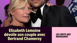 AnneElisabeth Lemoine officialise avec Bertrand Chameroy  Sa phrase choc aux passants [upl. by Yecats]