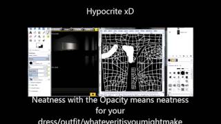 IMVU Tutorial The Basics of Opacity amp Texture Maps [upl. by Annitsirhc]