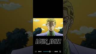 Yoshikage Kira editanime capcut araki animeedit jjba yoshikagekira [upl. by Horick886]