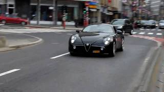 Alfa Romeo 8C Competizione Acceleration Sound [upl. by Yenhoj]