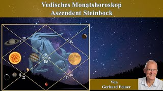 Aszendent Steinbock Januar 2024 Vedisches Monatshoroskop [upl. by Niletac]