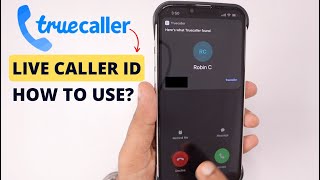 Truecaller Live Caller ID in iPhone 🔥 How to Use [upl. by Ardnoek]