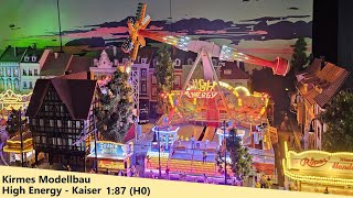 Kirmes Modellbau High Energy Kaiser Maßstab 187 H0 [upl. by Linder]