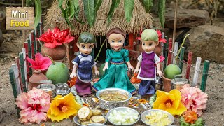 Miniature Ugadi Celebration  Tiny Cooking  Mini Food Cooking [upl. by Lahcar581]