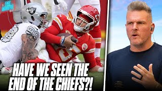 Did We Just See The Fall Of The Chiefs Dynasty  Pat McAfee Reacts [upl. by Yenial687]