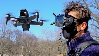 Handson DJI’s FPV is so immersive you’ll feel like you’re flying at nearly 90mph [upl. by Aguie]