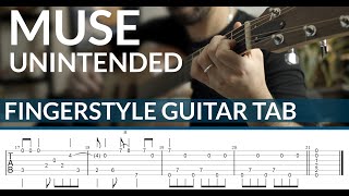 Unintended  MUSE  Fingerstyle Guitar  Grade 6 [upl. by Laurella]