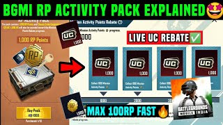 RP ACTIVITY PACK EXPLAINED  BGMI RP ACTIVITY PACK KYA HAI  HOW TO BUY RP ACTIVITY PACK AFTER 100RP [upl. by Worl747]