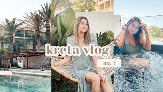 OP VAKANTIE TIJDENS EEN PANDEMIE ✈️ 🌴  Kreta vlog 1 [upl. by Naegem]