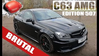 C63 AMG Edition 507 Review  End of an Era V8 from MercedesBenz  Best Low Cost Sports Coupe Ever [upl. by Ahsia]