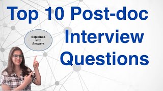 Top 10 Postdoc Interview Questions  Postdoc preparation [upl. by Emilia640]