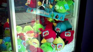 Angry Birds Claw Machine Win [upl. by Hteazile400]