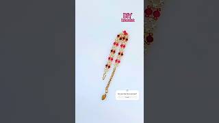 DIY bracelet Beginner beading tutorial Handmade jewelry [upl. by Switzer87]