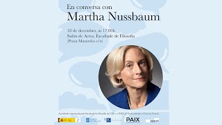 En conversa con Martha Nussbaum [upl. by Christensen159]