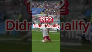 Denmark World Cup Historyfootball worldcup viral shorts soccer roadto500subs denmark [upl. by Lawan678]