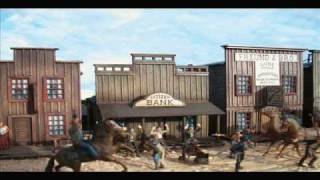 WILD WEST CITY DIORAMA MODEL KIT 172 SCALE [upl. by Ecinad]