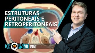 APRENDA QUE ESTRUTURAS DO ABDOME SÃO PERITONEAIS E QUAIS SÃO RETROPERITONEAIS [upl. by Kirchner803]