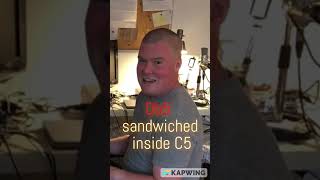 How to Poly Power Chord Sandwich in 3 EASY Steps and 46 seconds shorts mars gustavholst piano [upl. by Addiego]