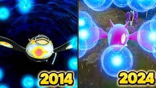 The Evolution Of Kyogre Origin Pulse In Pokemon Games [upl. by Aivartal]