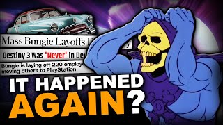 Skeletor REALLY Hates The Bungie Layoffs [upl. by Langston]