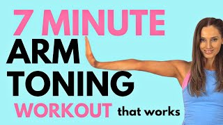 Arm Workout for Women  7 Minute Workout  No Equipment all Standing Moves quick and intense [upl. by Filippo]