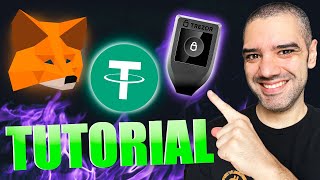 TUTORIAL Cómo Conectar Trezor y MetaMask y Enviar USDT [upl. by Warfourd]