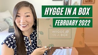 Hygge in a Box  Deluxe International Hygge Day Special Edition Box  February 2022 [upl. by Honan]