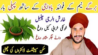 Neem Ke Patte ke Fayde  Health Benefits of Neem in UrduHindi  Use of Neem نیم کے پتے [upl. by Ahsaz]