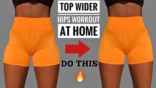 DAY 4 WIDER HIPS BOOTY🍑PUMP  Gluteus Maximus amp Minimus Butt Lift2 Weeks Hourglass Figure Workout [upl. by Nikolaus]