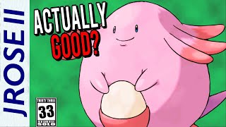 Can You Beat Pokemon RedBlue with Just a Chansey [upl. by Gerrie]