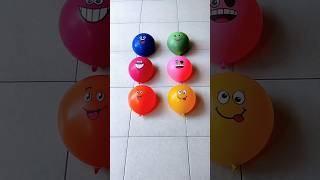 Emoticon Balloons Popping Reverse Video Asmr [upl. by Palumbo]