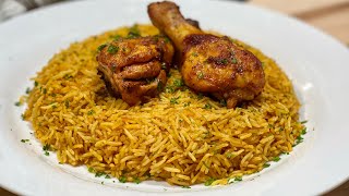 COMMENT CUIRE DU RIZ À LA PERFECTION👌🍚 avec pilons grillés au four🍗 Deli Cuisine [upl. by Grail467]