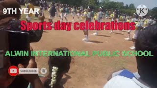 School Sports Day Celebrations  Games and events  Alwin International Public school  JK Rockstars [upl. by Llovera]