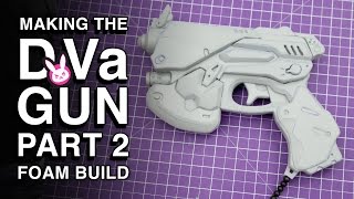 EVA Foam Build  DVa Gun Replica  Part 2 [upl. by Naesar]