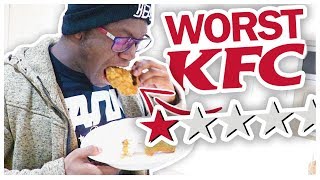 TRYING THE WORST REVIEWED KFC [upl. by Ahseinet]