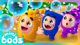 Pop Goes the Bubble 🫧  Minibods  Preschool Cartoons [upl. by Burn872]