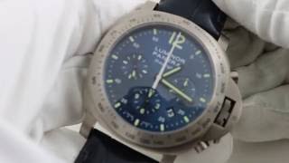 Panerai Luminor Chrono Daylight PAM 326 Luxury Watch Review [upl. by Mcferren403]