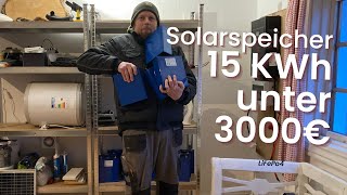 15 KWh Batteriespeicher für unter 3000 Euro selber bauen mit Catl 302Ah Zellen Teil 1 [upl. by Atirma288]