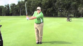 Golf Drill Video How To Stop Topping the Ball  L to L Drill [upl. by Pellegrini]