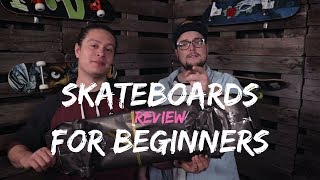 Skateboards for beginners  Review  SkateProcom [upl. by Ahsinod402]