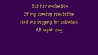 Save a Horse Ride a Cowboy Lyrics [upl. by Mcquillin]