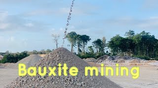 Bauxite mining in linden Guyana 2021 [upl. by Nnitsuj]